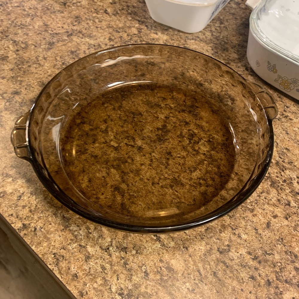 Amber Glass Baking Dish